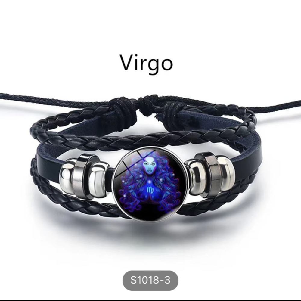 Virgo Zodiac Charm Bracelet New